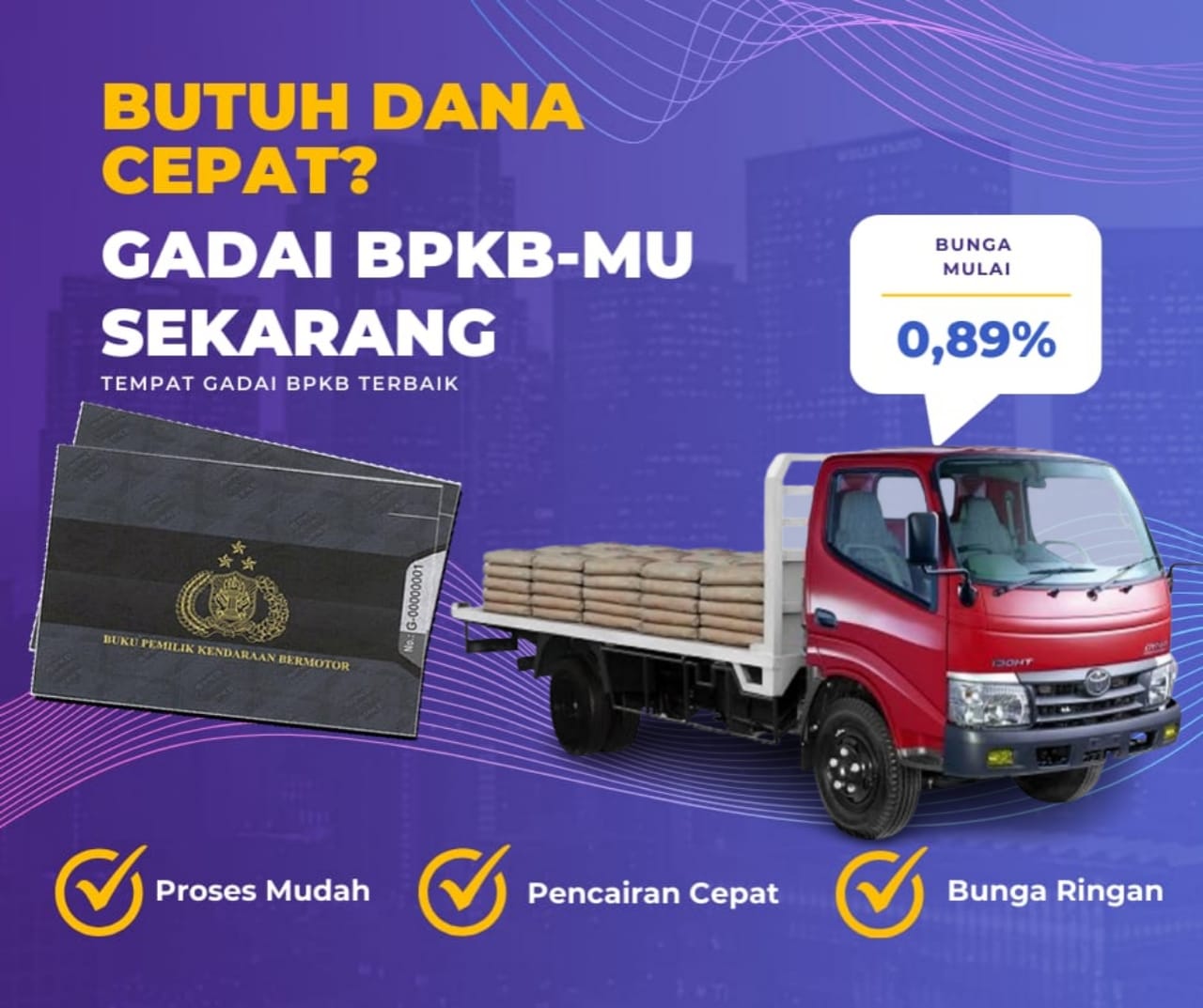 Kredit Jaminan Bpkb Mobil Truck Toyota Dyna Rino St Dapat Dana Berapa? Seperti Ini Simulasinya
